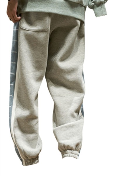 Autumn and winter sports pants men's trend casual large trousers corset pants Korean loose Plush men's fashion brand Wei pants  SKSP020 detail view-5